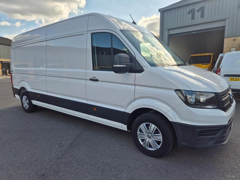 White Used 2024 VW Crafter Trendline Van | £23,450 (Fair price) - Image 1/4