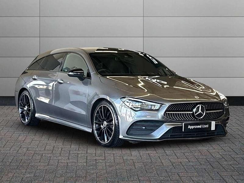 Grey Used 2023 Mercedes CLA200 AMG Line Premium Plus Estate | £26,433 (Good price) - Image 1/4
