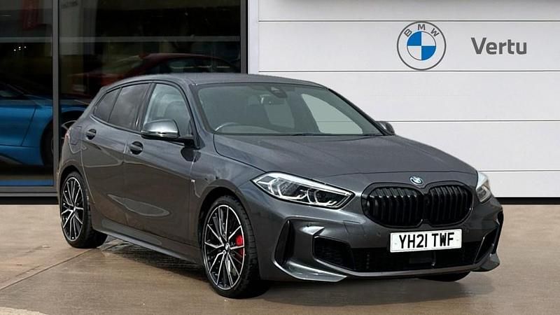 Grey Used 2021 BMW 128 Comfort Edition Hatchback | £22,299 (Good price) - Image 1/4