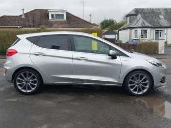 Used Ford Fiesta Vignale 125 HP (91 kW) 2019 Silver Hatchback