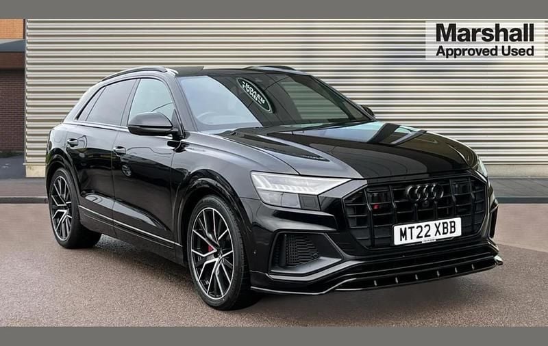 Black Used 2022 Audi SQ8 Black Edition SUV | £58,245 (Good price) - Image 1/4