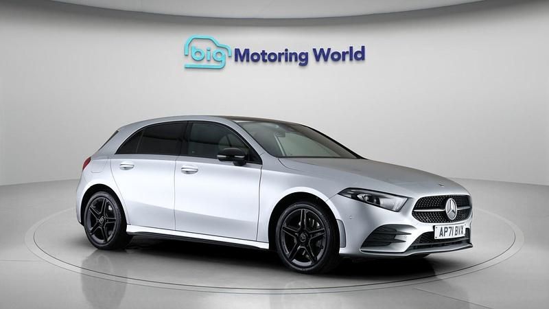 Silver Used 2021 Mercedes A250 AMG line Hatchback | £17,900 (Fair price) - Image 1/4