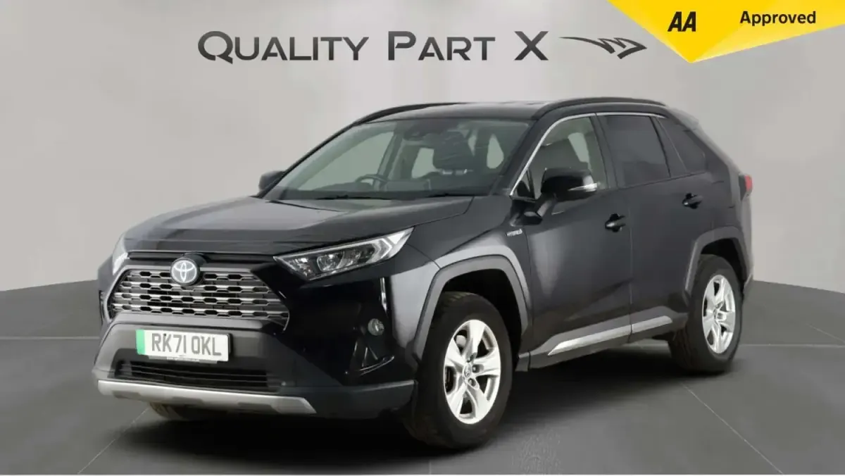 Second-hand Toyota RAV4 Hybrid 218 CP (160 kW) 2021 Negru SUV