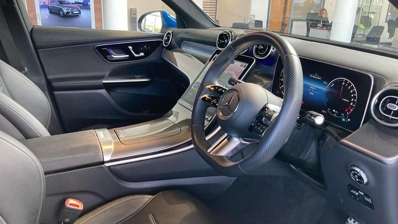 Used Mercedes GLC300e AMG Line Premium 313 HP (230 kW) 2023 Spectral blue metallic