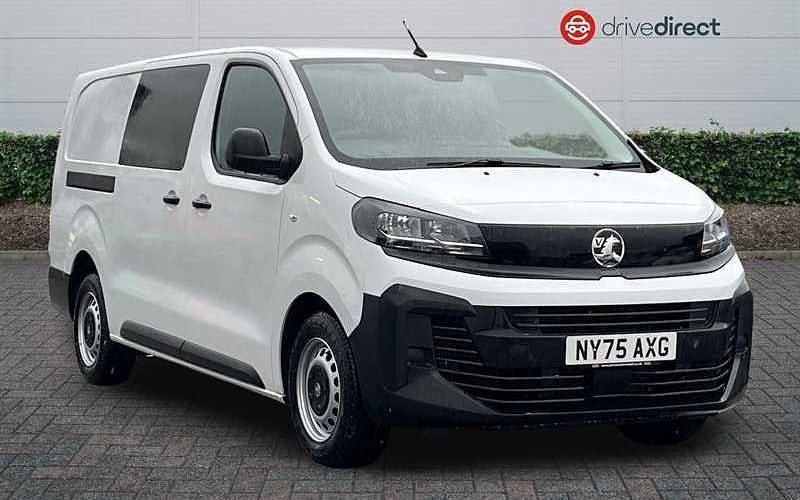 New Vauxhall Vivaro 145 HP (106 kW) 2025 Solid  kaolin white MPV