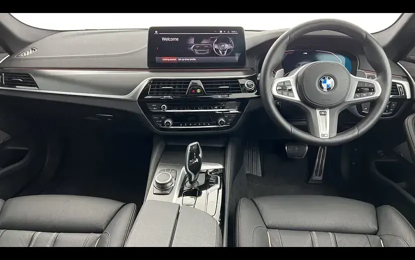 Used BMW 520 M Sport 187 HP (137 kW) 2022 Bernina grey Sedan