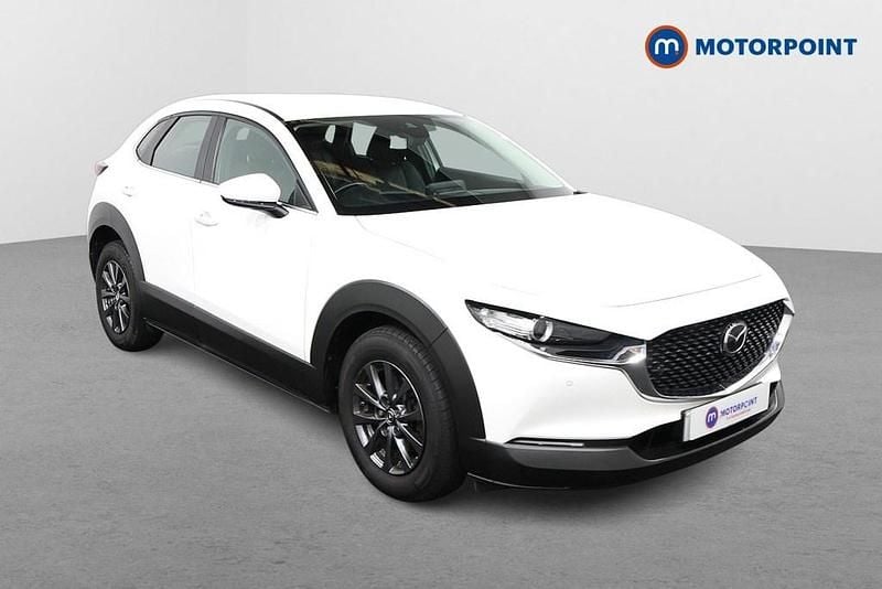 White Used 2022 Mazda CX-30 SUV | £15,099 (Fair price) - Image 1/4