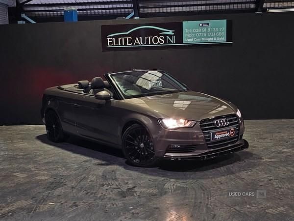 Grey Used 2015 Audi A3 Cabriolet Sport Cabriolet | £9,999 (Fair price) - Image 1/4