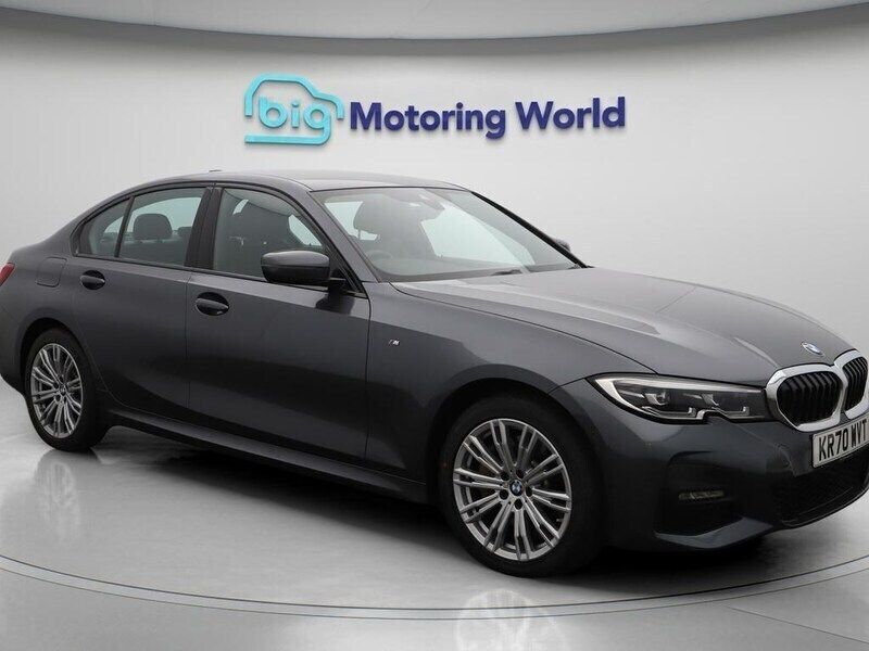 Grey Used 2020 BMW 330e M Sport Sedan | £15,500 (Fair price) - Image 1/4