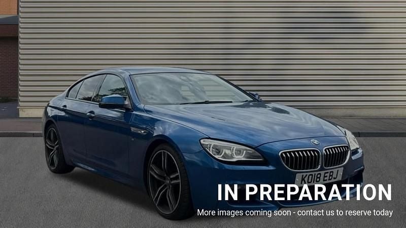 Sonic speed blue Used 2018 BMW 640 M Sport Coupe | £19,725 (Good price) - Image 1/4