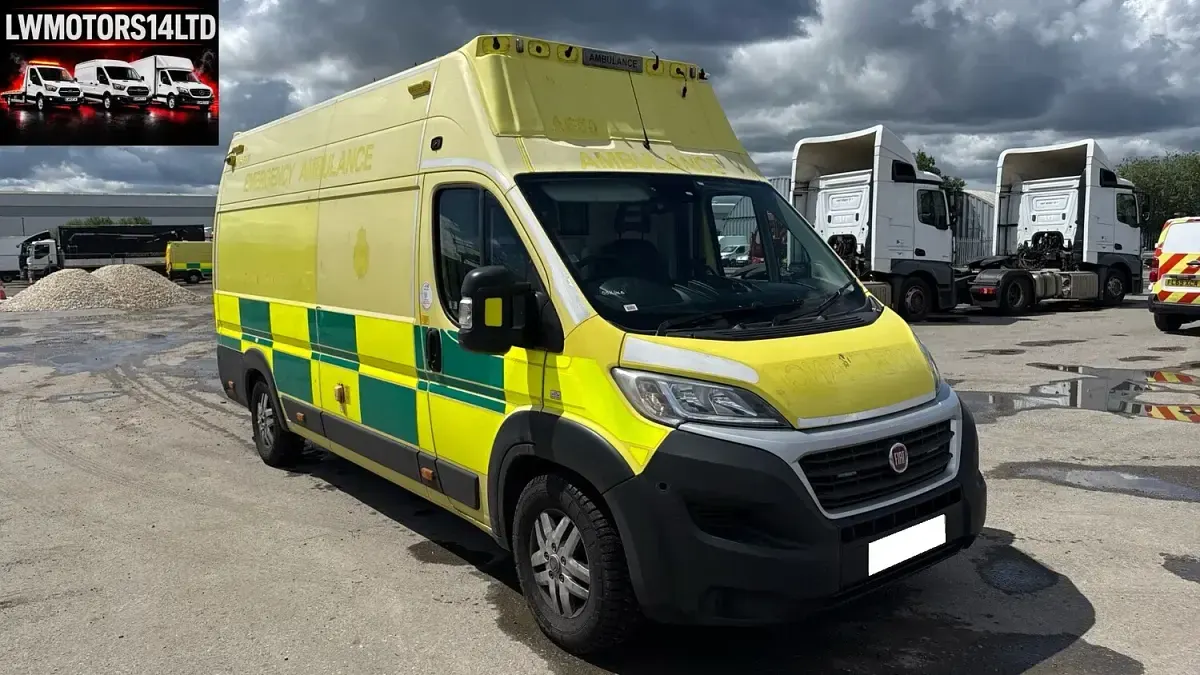 Used Fiat Ducato 2018 Yellow Van