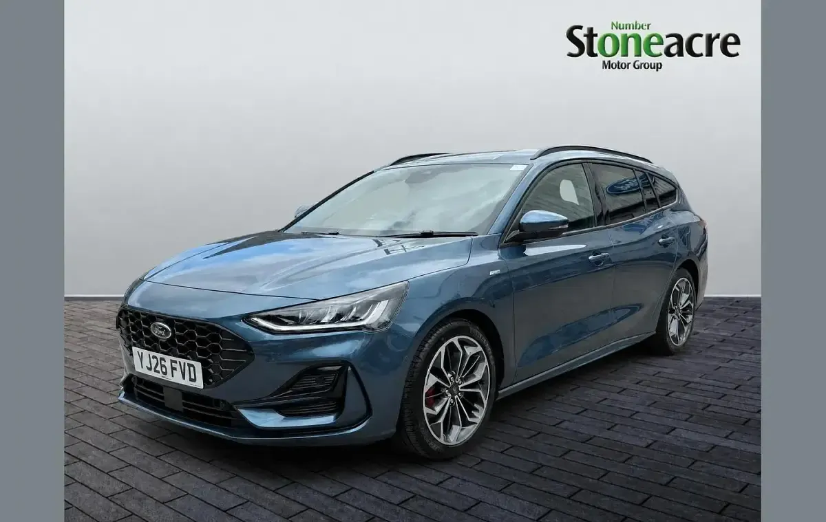 New Ford Focus ST-Line X 123 HP (90 kW) 2026 Blue Estate
