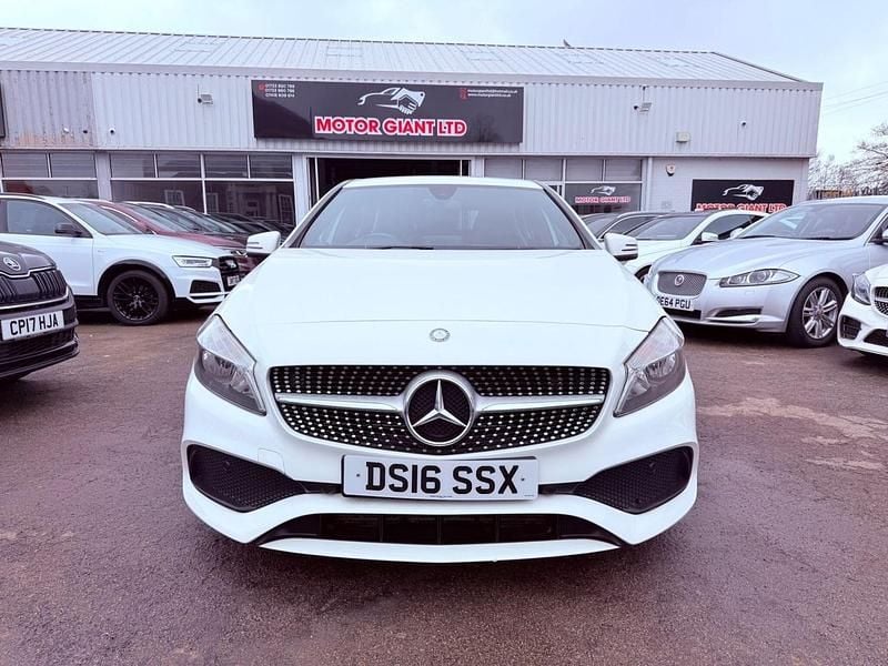 Used Mercedes A220 AMG line 2016 White Hatchback