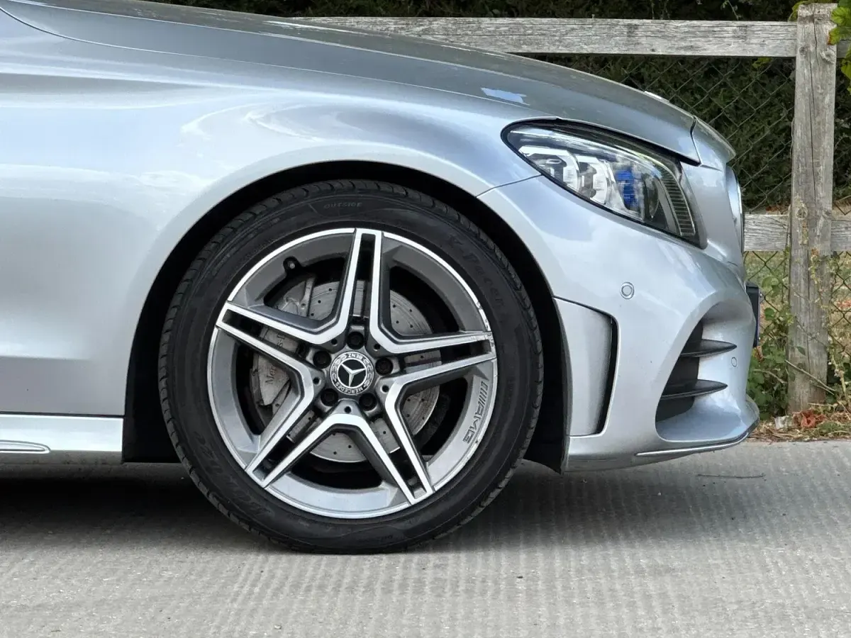 Used Mercedes C220 AMG Line Premium 2018 Silver Coupe