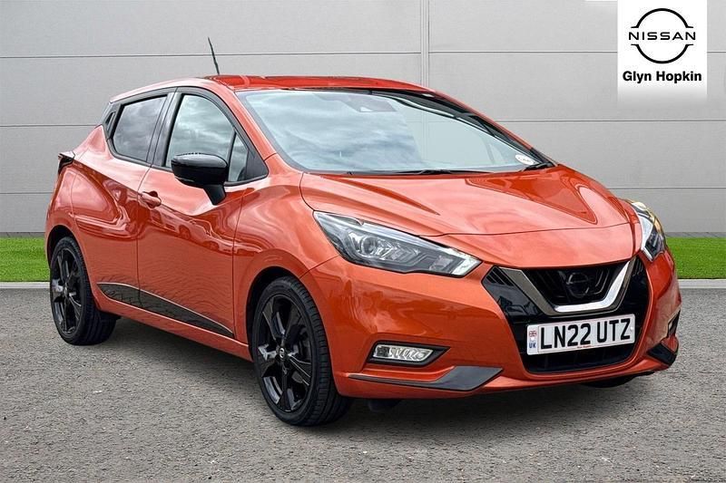 Orange Used 2022 Nissan Micra Hatchback | £10,343 (Fair price) - Image 1/4