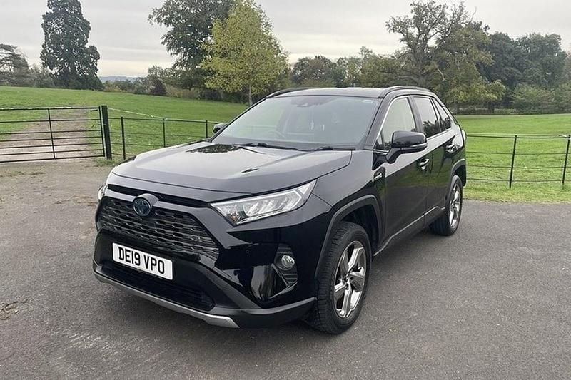 Black Used 2019 Toyota RAV4 Hybrid Design SUV | £20,495 (Good price) - Image 1/1