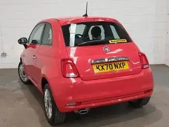 Used Fiat 500 Lounge 69 HP (50 kW) 2020 Pink Hatchback