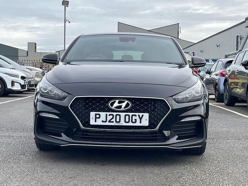 Used Hyundai i30 N Line 140 HP (102 kW) 2020 Black Hatchback