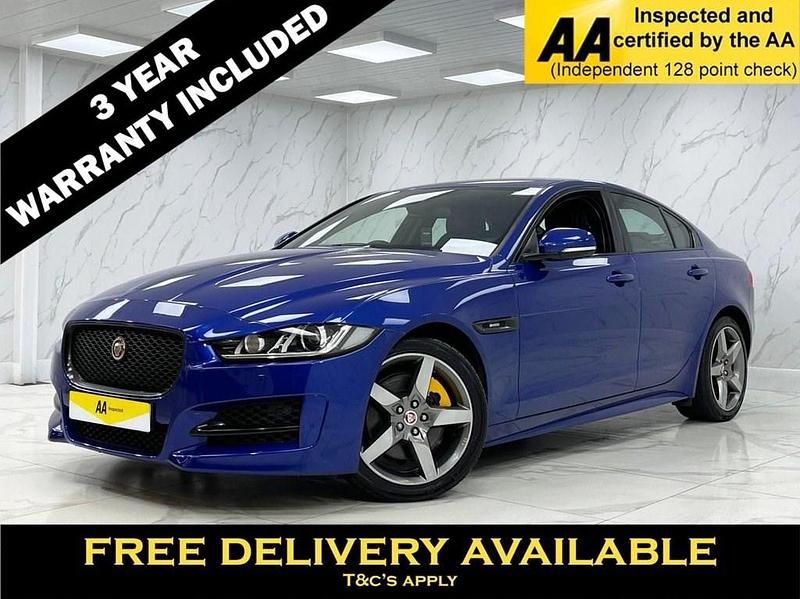 Blue Used 2018 Jaguar XE R-Sport Sedan | £12,995 (Fair price) - Image 1/2