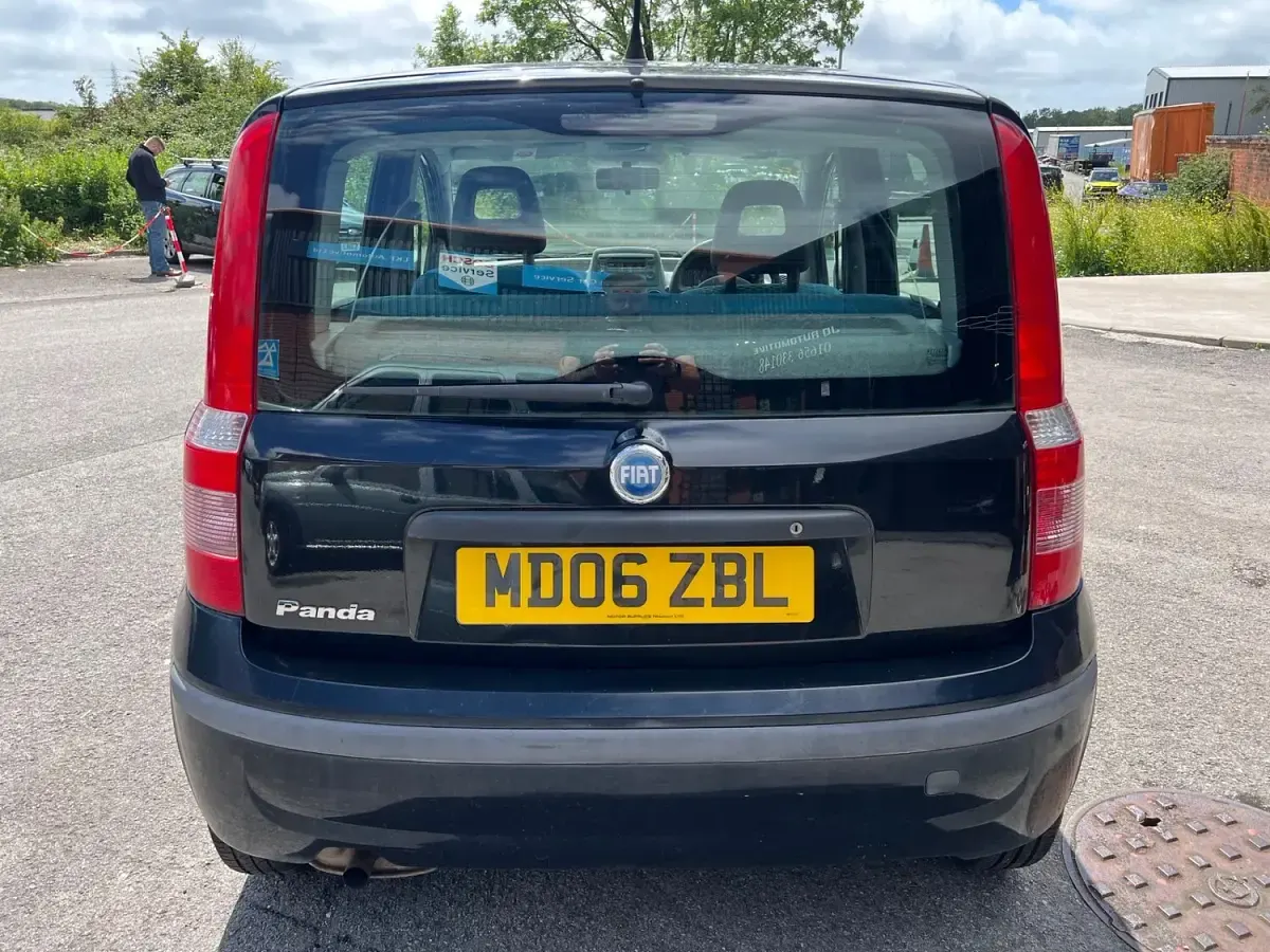 Used Fiat Panda Dynamic 60 HP (44 kW) 2006 Black Hatchback