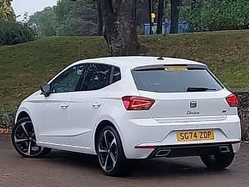 Used Seat Ibiza FR Sport 115 HP (84 kW) 2024 White Hatchback