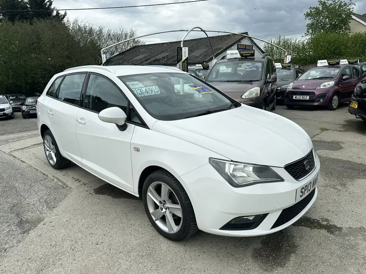 Used Seat Ibiza ST 2013 White Estate