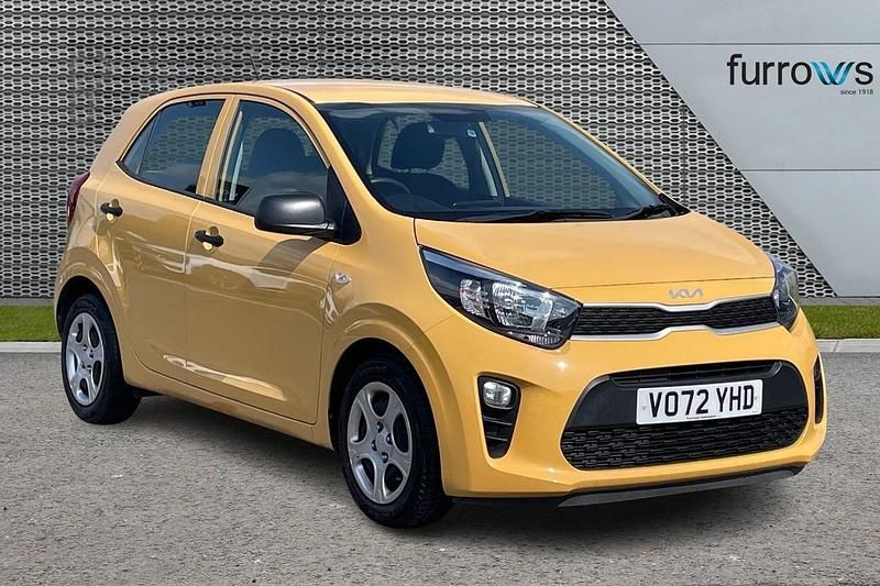 Yellow Used 2022 Kia Picanto 4 Hatchback | £9,990 (Good price) - Image 1/4
