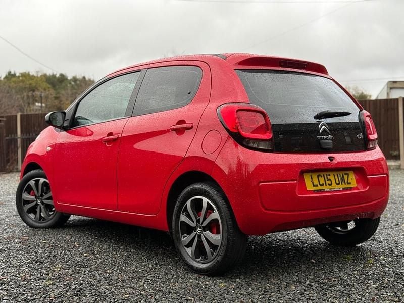 Used Citroën C1 Feel 68 HP (50 kW) 2015 Red Hatchback