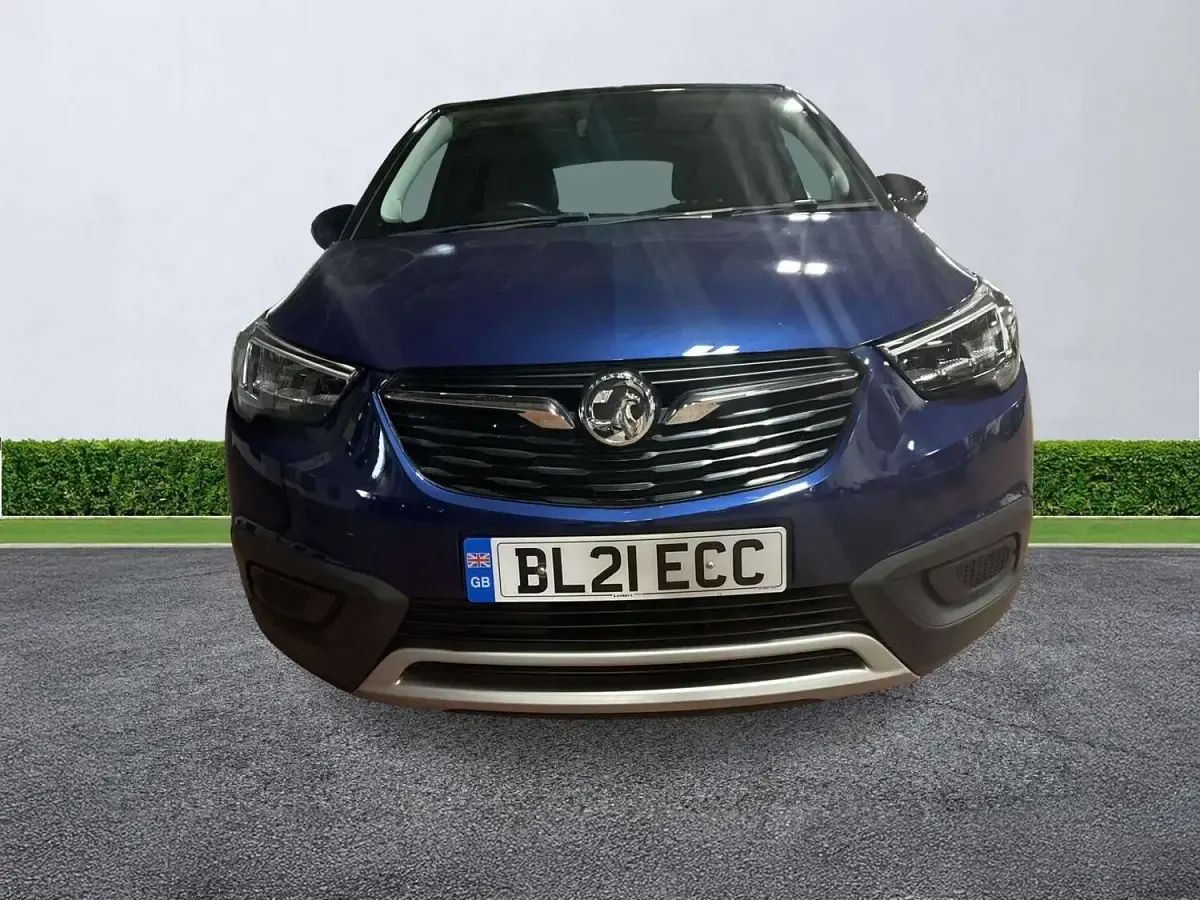 Used Vauxhall Crossland X 75 HP (55 kW) 2021 Blue SUV