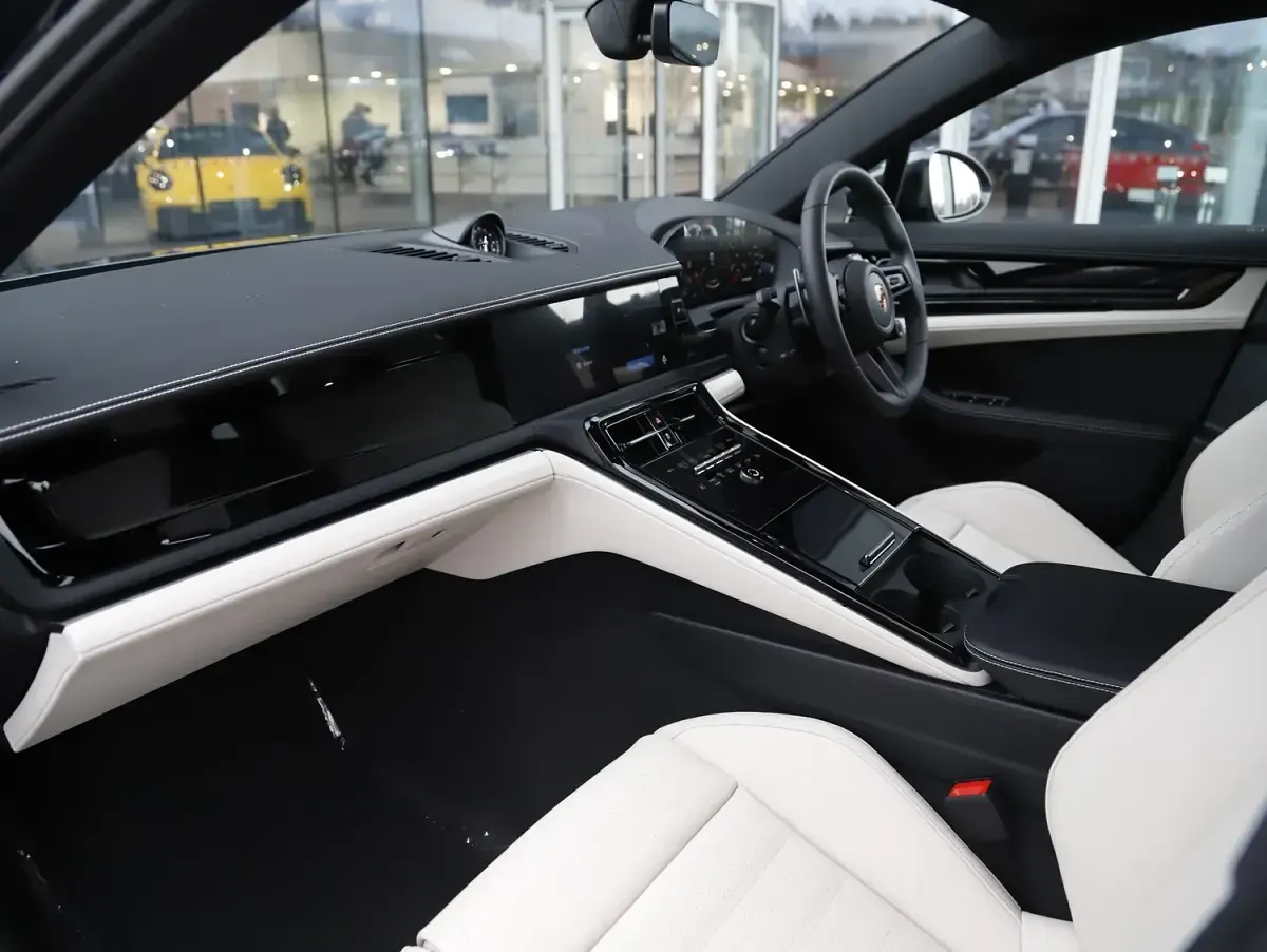 New Porsche Panamera 2026 Grey Hatchback