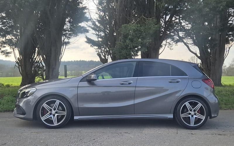 Used Mercedes A250 Premium 218 HP (160 kW) 2017 Grey Hatchback
