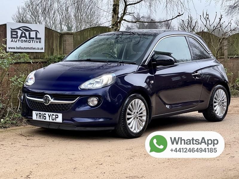 Used Vauxhall Adam Glam 2016 Blue Hatchback
