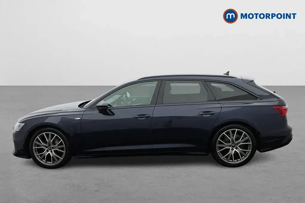 Used Audi A6 Black Edition 204 HP (150 kW) 2023 Blue Estate