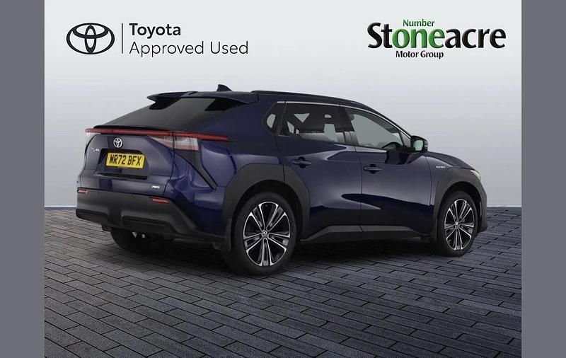 Used Toyota bZ4X Edition 161 kW (220 HP) 2022 Blue SUV
