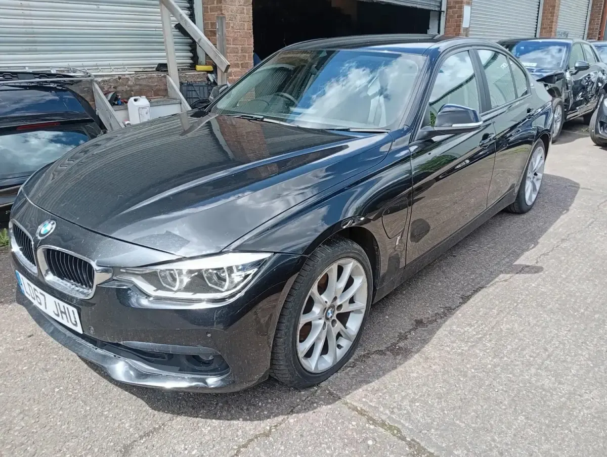 Used BMW 330e 2017 Black Sedan