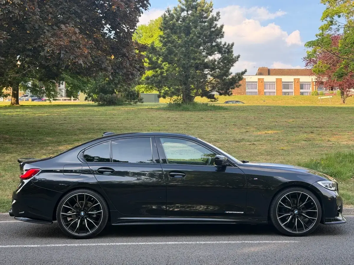 Used BMW 320 M Sport 2021 Black Sedan