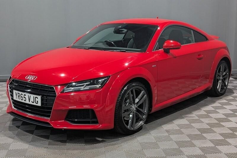 Used Audi TT S-Line 230 HP (169 kW) 2015 Red Coupe