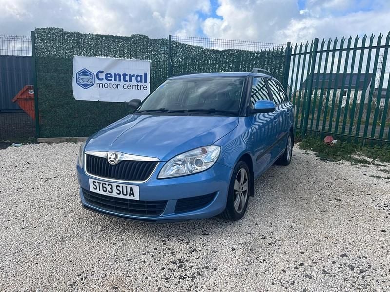 Used Skoda Fabia SE 2014 Blue Estate