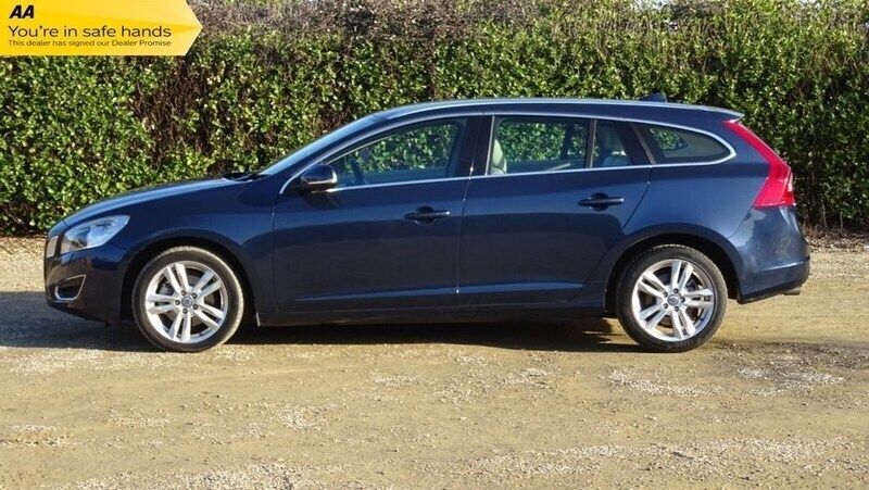 Blue Used 2013 Volvo V60 SE Lux Estate | £6,550 (Fair price) - Image 1/4