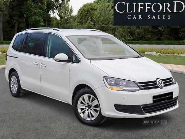 Used VW Sharan SE 150 HP (110 kW) 2016 White MPV