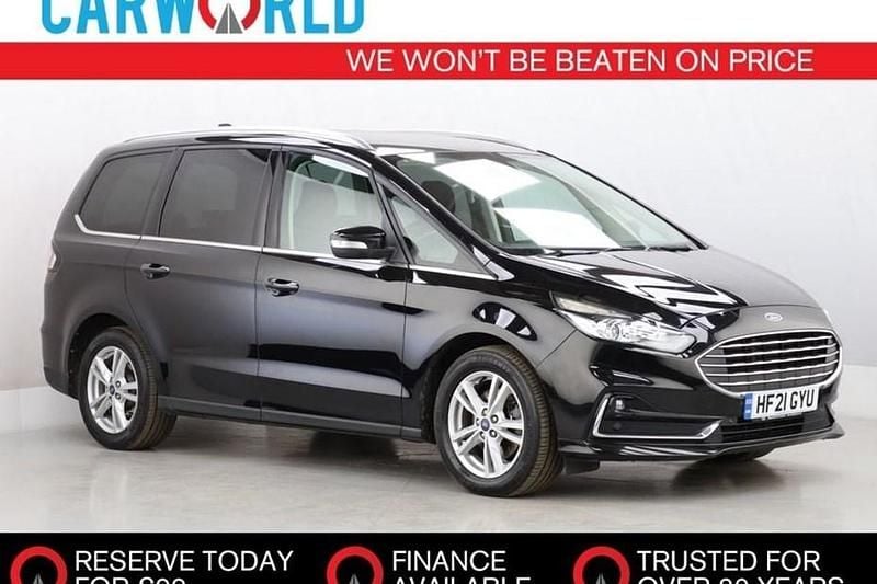 Black Used 2021 Ford Galaxy Titanium MPV | £14,989 (Fair price) - Image 1/1