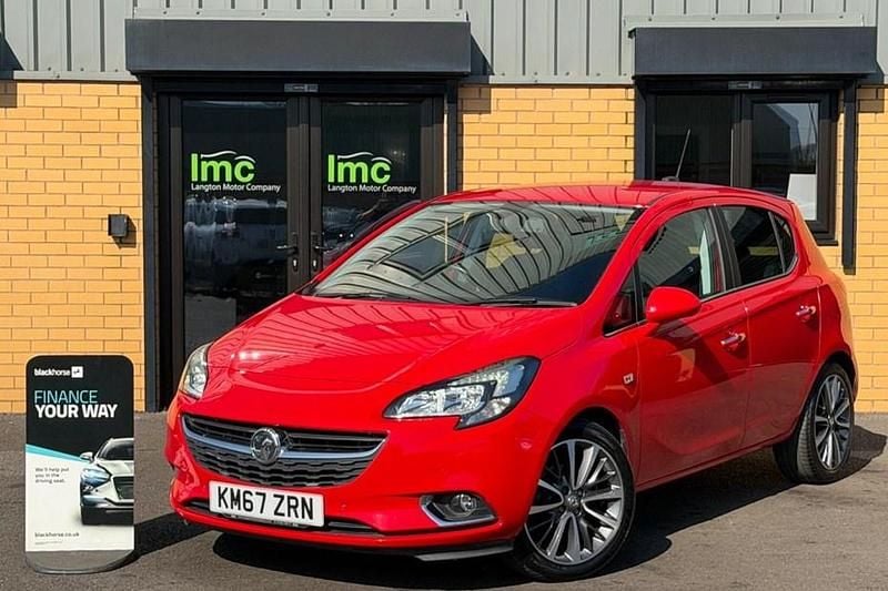 Used Vauxhall Corsa 2017 Red Hatchback