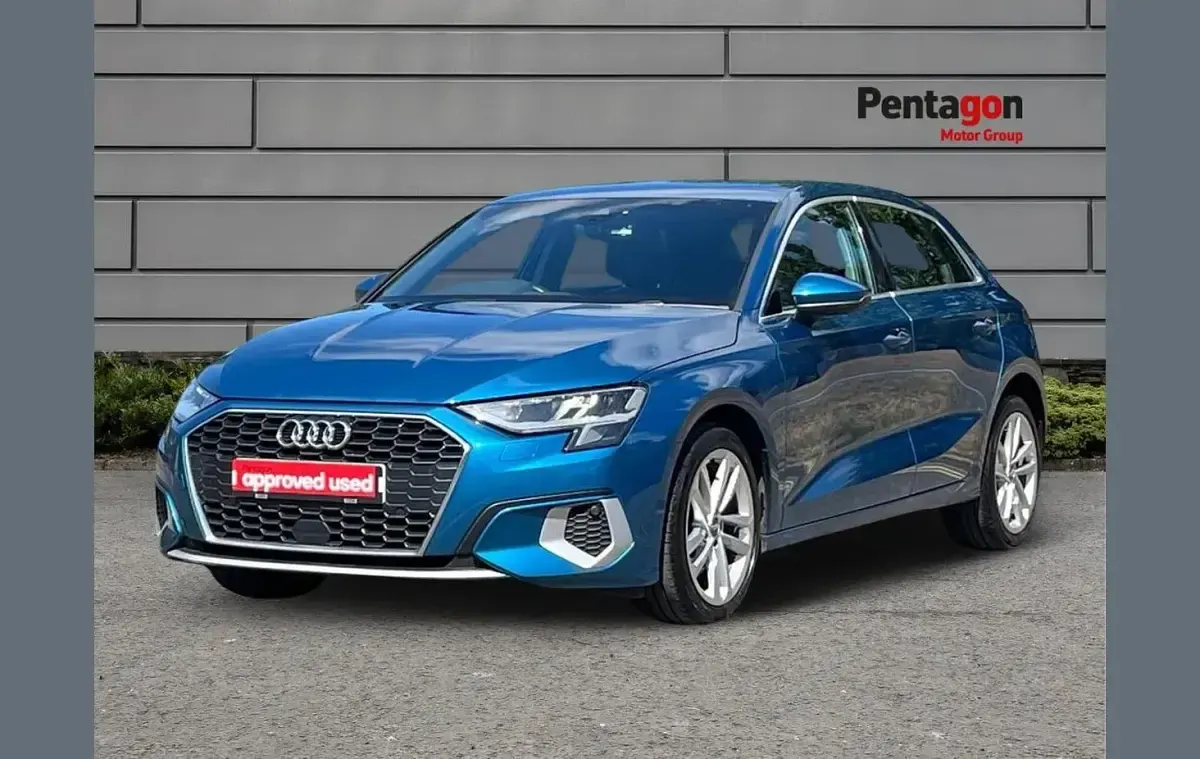 Used Audi A3 Sport 147 HP (108 kW) 2020 Blue Sedan