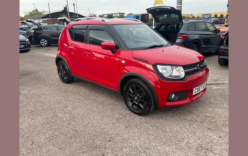 Red Used 2017 Suzuki Ignis SZ-T Hatchback | £7,995 (Fair price) - Image 1/4