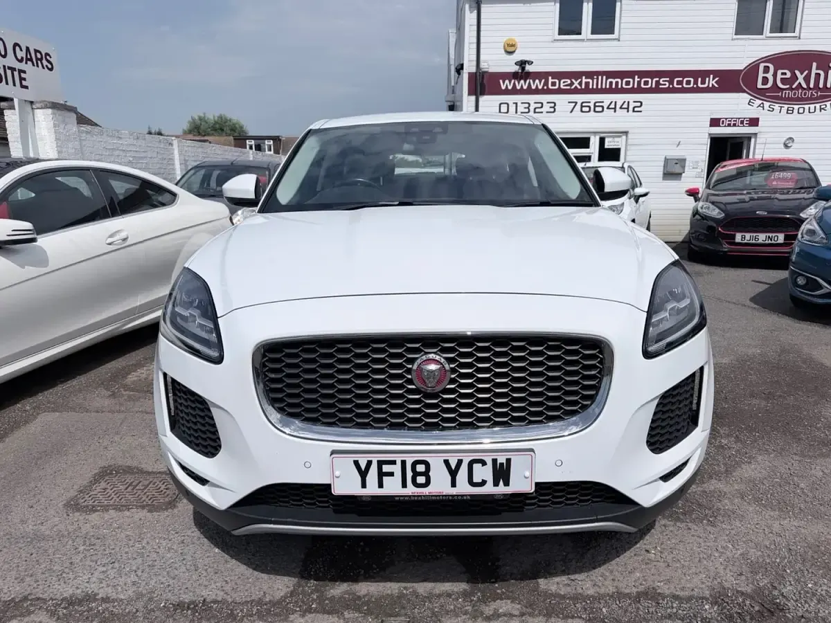 Used Jaguar E-Pace 150 HP (110 kW) 2018 White SUV