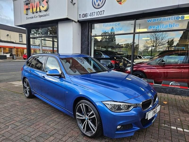 Used BMW 320 M Sport 190 HP (139 kW) 2017 Blue Estate