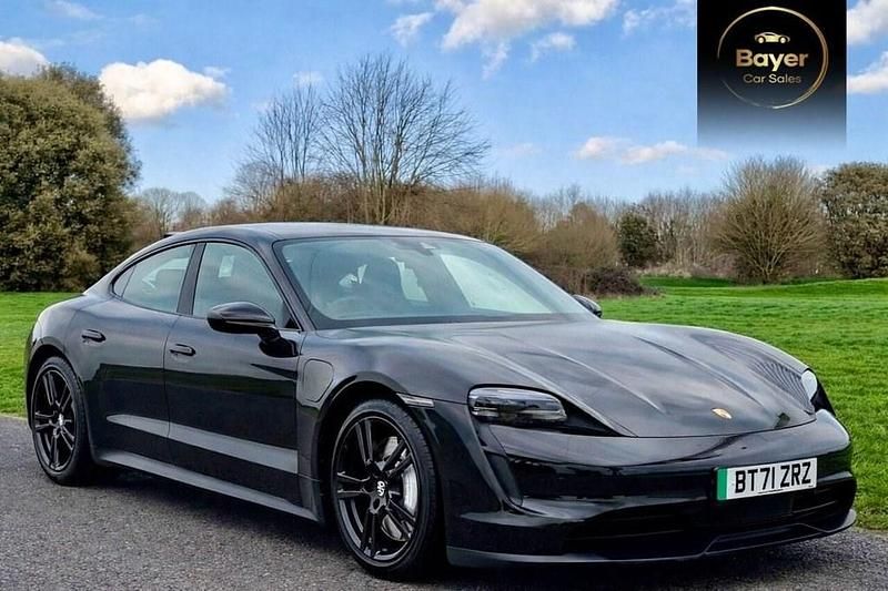 Used Porsche Taycan 350 kW (476 HP) 2022 Black Sedan