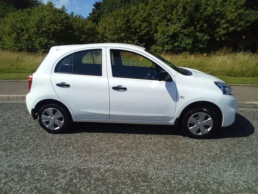 Used Nissan Micra Visia 2017 White Hatchback