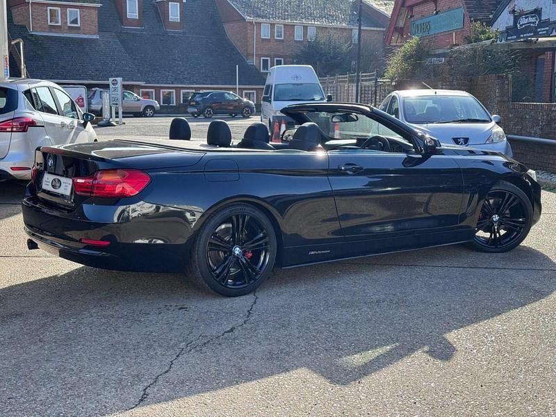 Used BMW 420 Sport Line 2016 Black Cabriolet