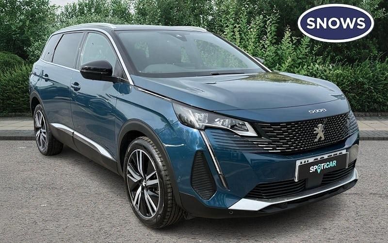 Used Peugeot 5008 Premium 131 HP (96 kW) 2022 Blue SUV